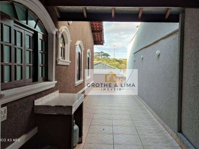 Casa com 3 dormitórios à venda, 130 m² por r$ 590.000,00 - villa branca - jacareí/sp