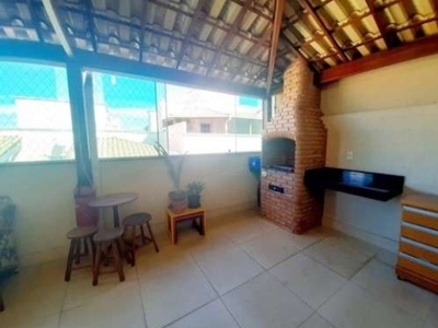 Cobertura com 2 quartos à venda na rua joão samaha, são joão batista, belo horizonte, 75 m2 por r$ 350.000