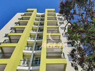 Studio com 1 dormitório à venda, 35 m² por r$ 290.000,00 - vila são pedro - santo andré/sp