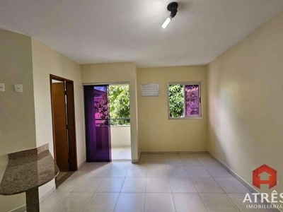 Studio com 1 dormitório para alugar, 25 m² por r$ 1.190,00/mês - setor leste universitário - goiânia/go