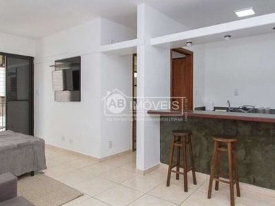 Flat com 1 quarto para alugar no Centro, São Vicente , 35 m2 por R$ 2.450