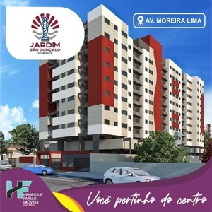 O seu apartamento de 2 quartos com suite- Jardim São Gonçalo