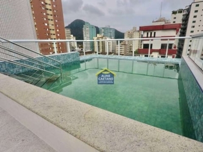 Apartamento com 1 quarto à venda no canto do forte, praia grande , 40 m2 por r$ 275.000