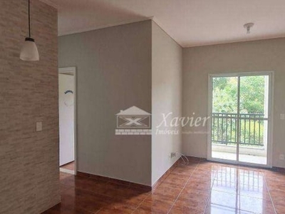 Apartamento com 2 dormitórios para alugar, 51 m² por r$ 1.750,00/mês - residencial parque araucária - vargem grande paulista/sp
