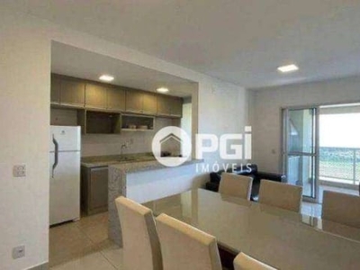 Apartamento com 3 dormitórios para alugar, 93 m² por r$ 5.180,69/mês - quinta da primavera - ribeirão preto/sp