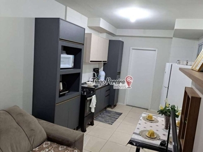 Apartamento com área garden com 2 dormitórios à venda, 50 m² por r$ 209.900 - praia de fora - palhoça/sc