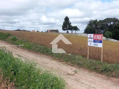 Área rural para venda em campo largo, santa nely