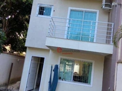 Casa com 2 dormitórios à venda, 90 m² por r$ 330.000,00 - balneário ponta da fruta - vila velha/es