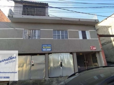 Casa com 2 dormitórios para alugar por r$ 1.000/mês - jardim presidente dutra - guarulhos/sp