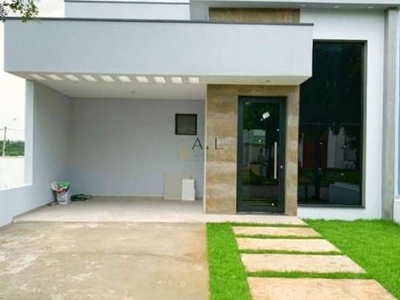 Casa com 3 dormitórios à venda, 110 m² por r$ 630.000 - terras de são francisco - sorocaba/sp