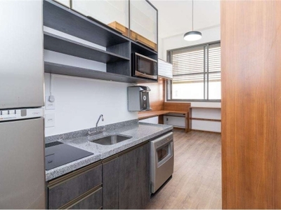 Studio de 25m² mobiliado e equipado na vila madalena: conforto e praticidade em um só lugar! r$ 450.000,00, pronto para morar ou alugar.