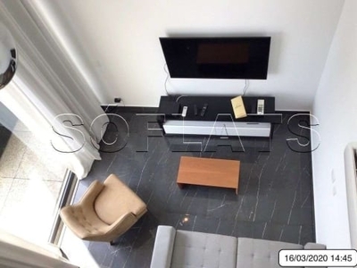 Studio para locação na vila olímpia, lindo apartamento