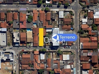 Terreno à venda, 227 m² por r$ 260.000,00 - vila aurora oeste - goiânia/go