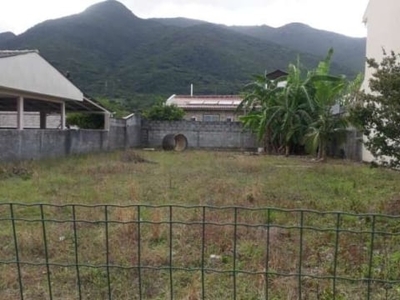 Terreno à venda na rua sabiá, 11, praia de fora, palhoça por r$ 320.000