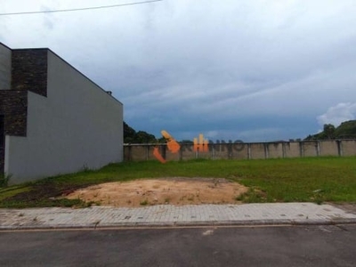 Terreno de alto padrão em condomínio fechado à venda, 280 m² por r$ 395.000 - umbará - curitiba/pr