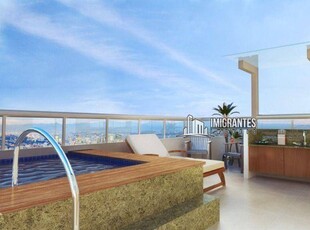 Apartamento em Boqueirão, Praia Grande/SP de 40m² 1 quartos à venda por R$ 234.000,00