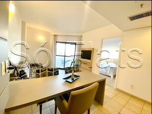 Apartamento em Boqueirão, Santos/SP de 47m² 1 quartos para locação R$ 4.780,00/mes