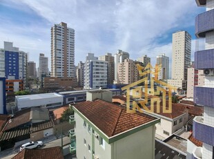 Apartamento em Campo da Aviação, Praia Grande/SP de 48m² 1 quartos à venda por R$ 239.000,00