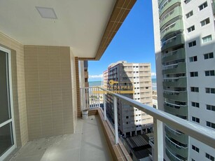 Apartamento em Campo da Aviação, Praia Grande/SP de 76m² 2 quartos à venda por R$ 534.000,00