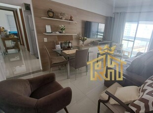 Apartamento em Campo da Aviação, Praia Grande/SP de 77m² 2 quartos à venda por R$ 549.000,00