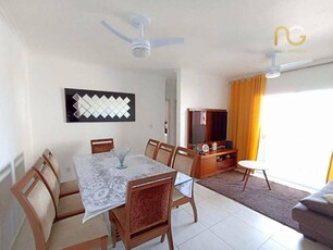 Apartamento em Cidade Ocian, Praia Grande/SP de 74m² 2 quartos à venda por R$ 364.000,00