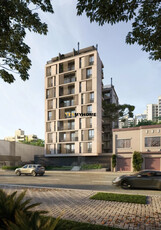 Apartamento em Mercês, Curitiba/PR de 34m² 1 quartos à venda por R$ 420.200,00