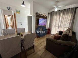 Apartamento em Vila Guilhermina, Praia Grande/SP de 58m² 2 quartos à venda por R$ 399.000,00