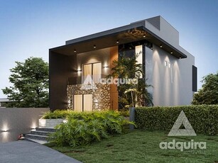 Casa em Colônia Dona Luíza, Ponta Grossa/PR de 254m² 3 quartos à venda por R$ 1.989.000,00