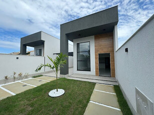 Casa em Jardim Atlântico Oeste (Itaipuaçu), Maricá/RJ de 128m² 3 quartos à venda por R$ 759.000,00