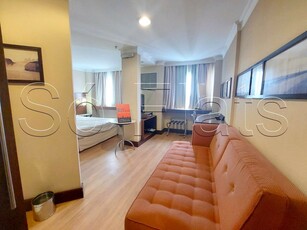 Flat em Cerqueira César, São Paulo/SP de 29m² 1 quartos para locação R$ 2.500,00/mes