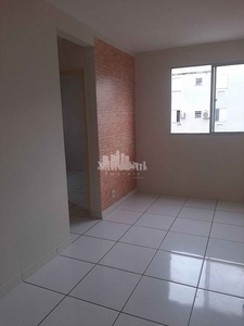 Apartamento em Residencial Macedo Teles I, São José do Rio Preto/SP de 48m² 2 quartos à venda por R$ 114.000,00