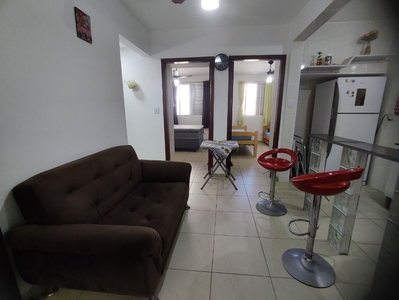 Apartamento em Vila Guilhermina, Praia Grande/SP de 51m² 2 quartos à venda por R$ 219.000,00