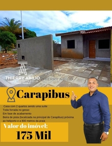 Casa em Carapibus, Conde/PB de 57m² 2 quartos à venda por R$ 174.000,00