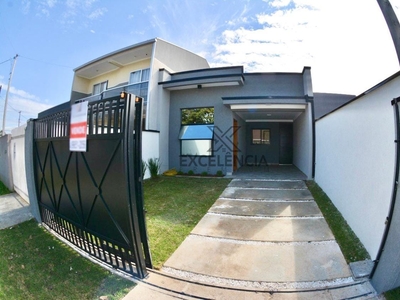 Casa em Cidade Jardim, São José dos Pinhais/PR de 90m² 3 quartos à venda por R$ 798.000,00