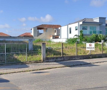Terreno em São Cristóvão, Barra Velha/SC de 743m² à venda por R$ 779.000,00