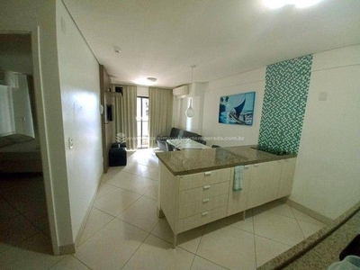 Apartamento com 1 dormitório para alugar, 45 m² por R$ 200,00/dia - Meireles - Fortaleza/C