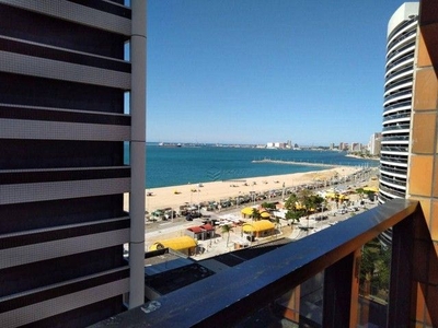 Flat, 57 m² - venda por R$ 480.000,00 ou aluguel por R$ 180,00/dia - Meireles - Fortaleza/