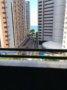 Flat com 1 dormitório para alugar, 44 m² por R$ 150,00/dia - Meireles - Fortaleza/CE
