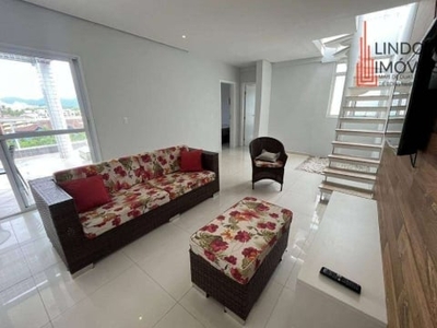 Cobertura com 5 dormitórios, 245 m² - venda por r$ 1.400.000,00 ou aluguel por r$ 7.000,00/mês - maitinga - bertioga/sp