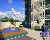 AP 00285 - Apartamento em Ubatuba, 1 e 2 dormitórios, oportunidade, próximo a praia da Mar