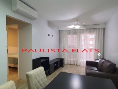 Apartamento com 1 quarto para alugar na alameda jaú, jardim paulista, são paulo, 44 m2 por r$ 2.061