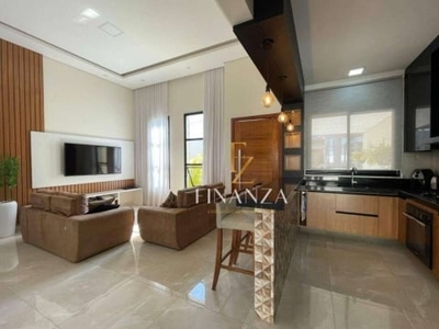 Casa com 3 dormitórios para alugar, 114 m² por r$ 5.299,95/mês - condomínio residencial vila rica - indaiatuba/sp