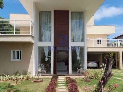 Casa com 4 quartos à venda na condominio quintas da lagoa, ba-099, km 45, itacimirim, camaçari, 480 m2 por r$ 2.600.000