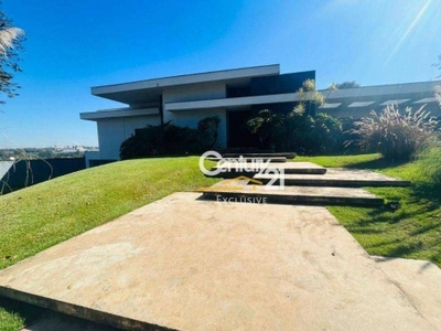 Casa com 5 dormitórios, 1037 m² - venda por r$ 6.360.000,00 ou aluguel por r$ 37.976,25/mês - condomínio recanto das flores - indaiatuba/sp