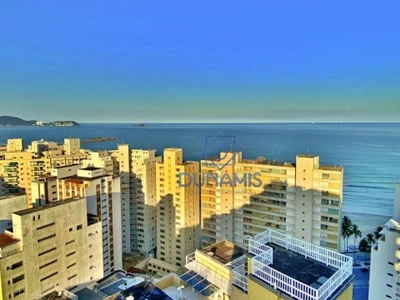 Cobertura à venda, 280 m² por r$ 1.000.000,00 - praia das pitangueiras - guarujá/sp