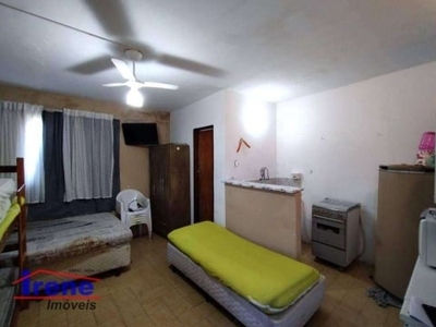 Kitnet com 1 dormitório à venda, 28 m² por r$ 99.000,00 - nova itanhaém - interior - itanhaém/sp