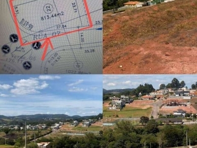 Terreno à venda, 813 m² por r$ 450.000,00 - shambala iii - atibaia/sp