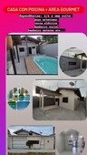 260 mil-Venda e financiamento-Casa com piscina 94 99168.5174 bairro açaí