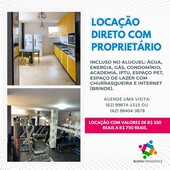 Locação de flat com contas inclusas no Setor Bueno - Goiânia - GO