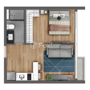 Apartamento 1 dorm à venda Avenida Protásio Alves, Rio Branco - Porto Alegre